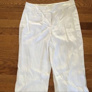 White Saltaire Trousers